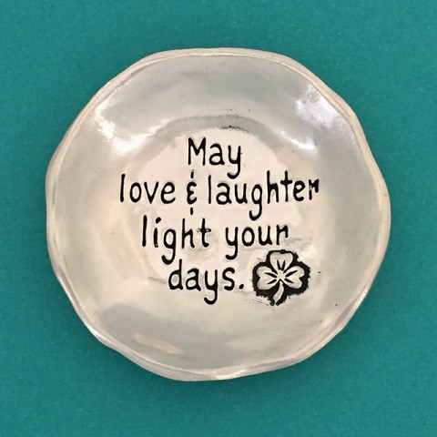 May Love & Laughter Large Charm Bowl (Boxed)