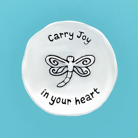 Dragonfly Lg Charm Bowl (Boxed)