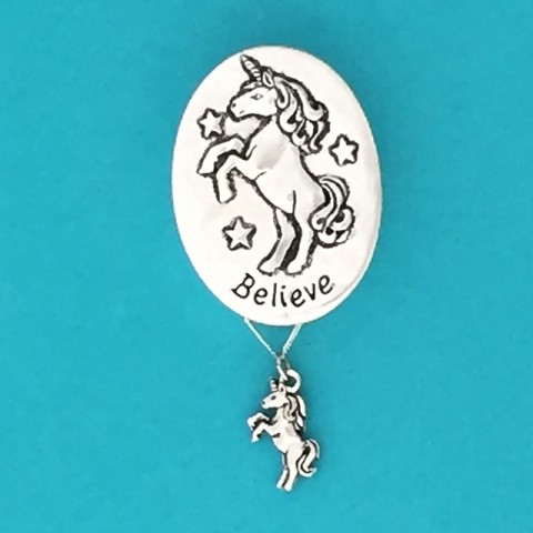 Unicorn Wish Box w/Unicorn Necklace