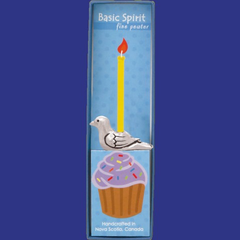 Bird Birthday Candle Holder