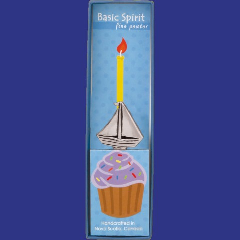 Sailboat Birthday Candle Holder