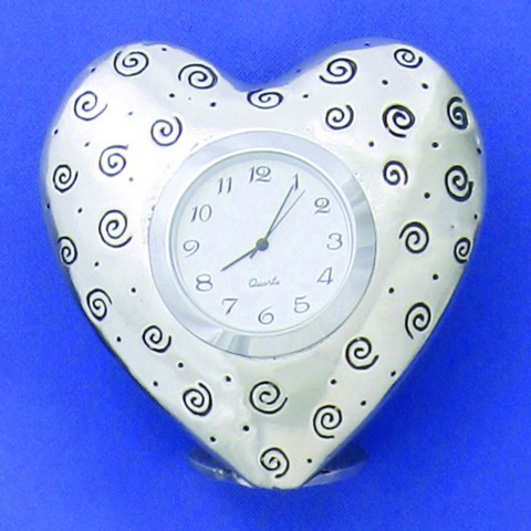 Heart Desk Clock  