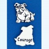 Bulldog Courage Coin 