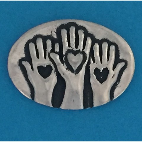 Heart Hands/It's in Our Hands Coin