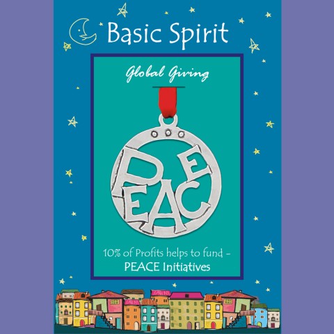 PEACE Peace Initiatives Global Giving Ornament