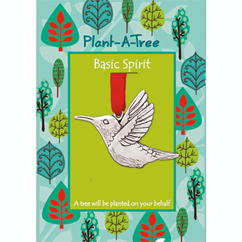 Hummingbird Plant-A-Tree Ornament
