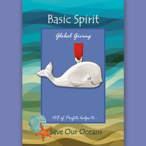 Willy the Whale Save Our Oceans Global Giving Ornament