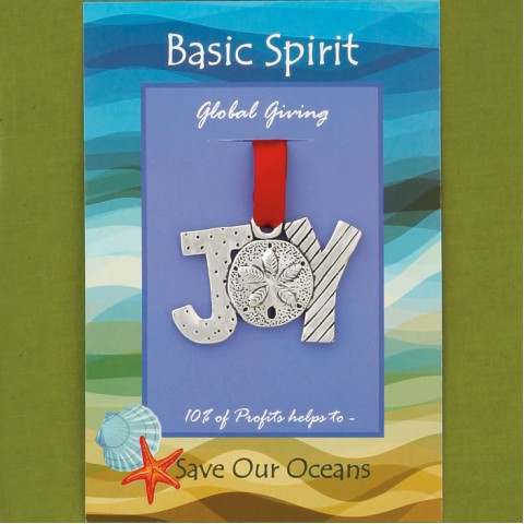 JOY Save Our Oceans Global Giving Ornament