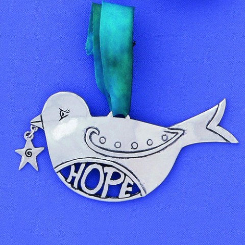 Hope w/star Ornament