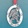 Bigfoot Believe Ornament (Boxed)