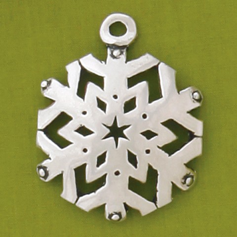 Snowflake Jolly Ornament