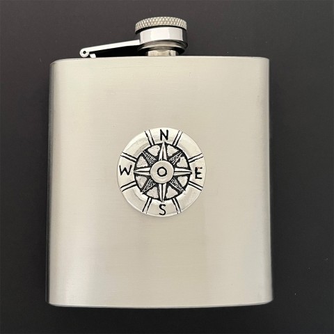 Compass Large Flask (6 oz)