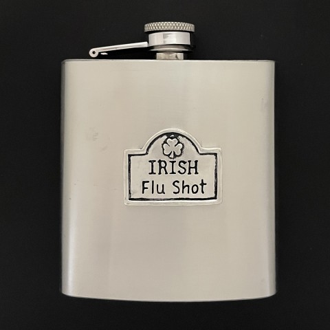 Irish Flu Large Flask (6 oz)