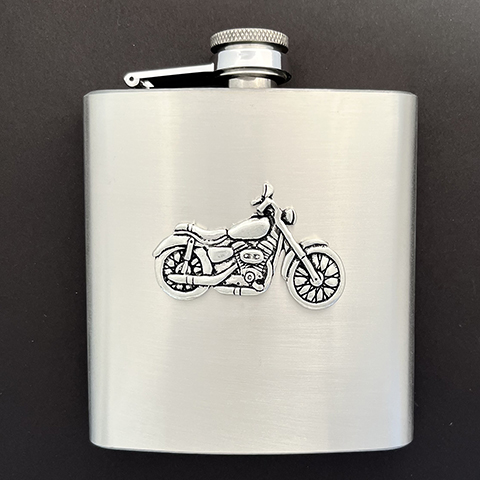 Motorcycle Flask (6 oz)