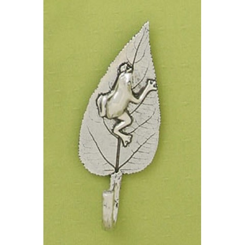 Frog on Leaf Hook