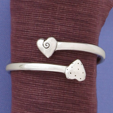 Hearts Wrap bracelet