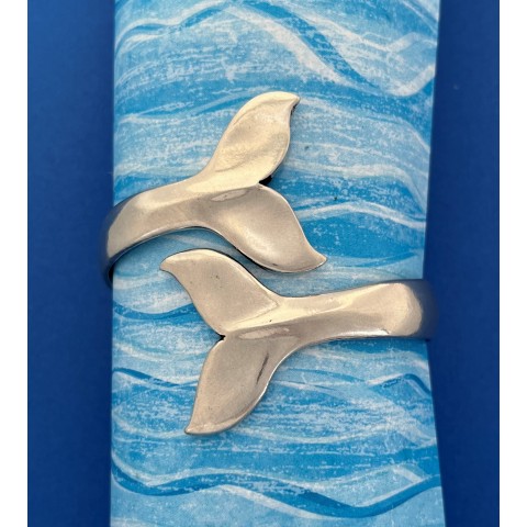 Whale Tail Wrap Bangle