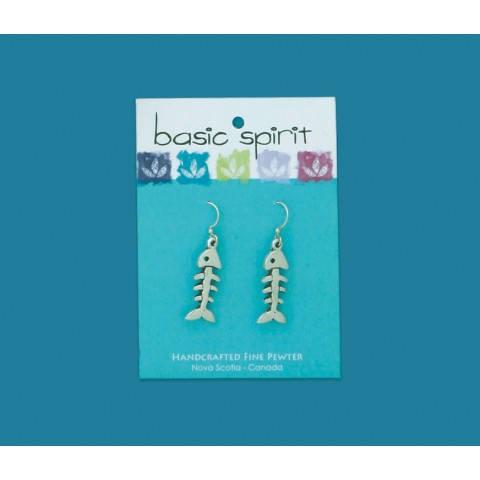 Fish Bone Earrings