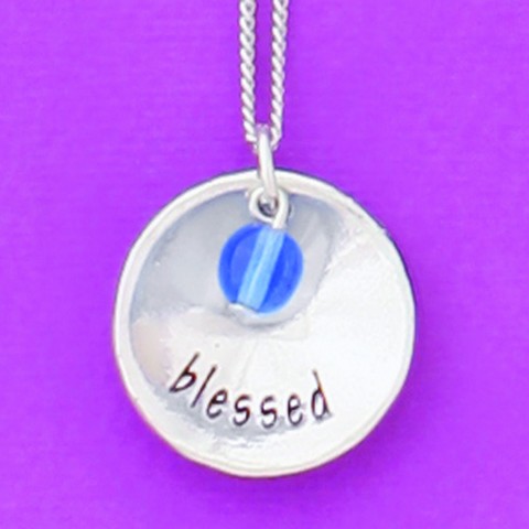 Blessed with Bead  18" Necklace   