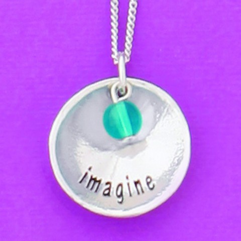 Imagine with Bead  18" Necklace  