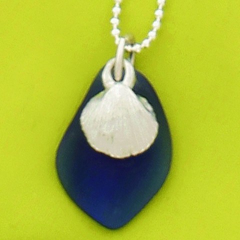 Shell Seaglass Necklace