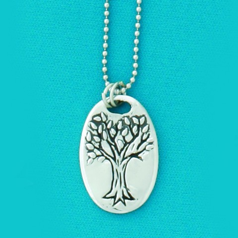 Tree 18" Single Charm Necklace 