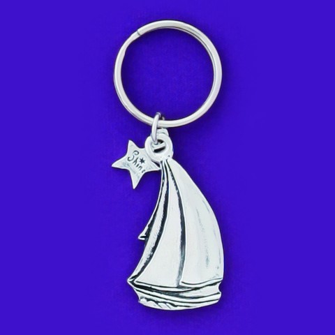 Schooner Keychain 