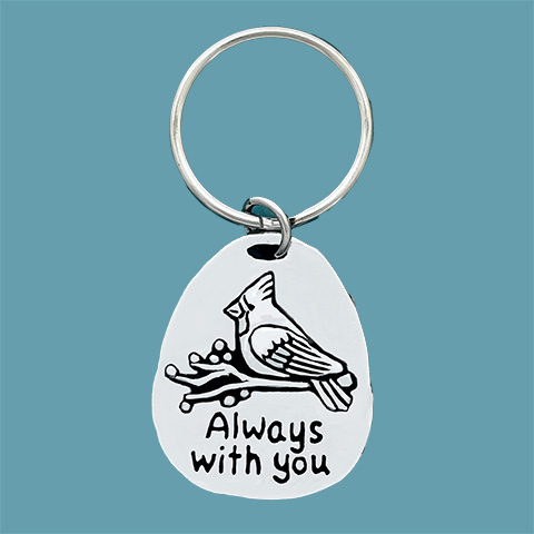 Cardinal Quote Keychain (Boxed)