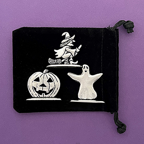 Halloween Miniature Set with Pouch (3PC)