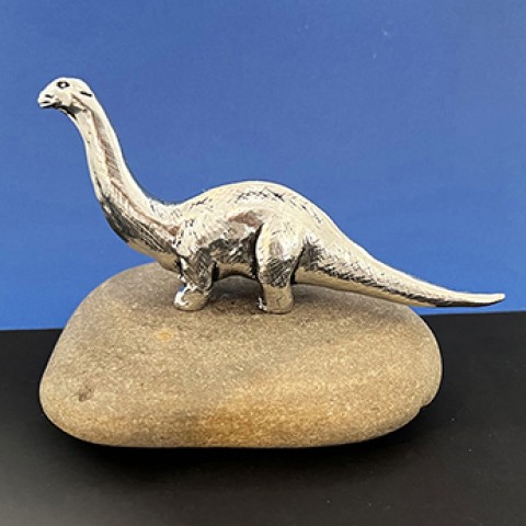 Large Miniature Brontosaurus Dinosaur Figurine