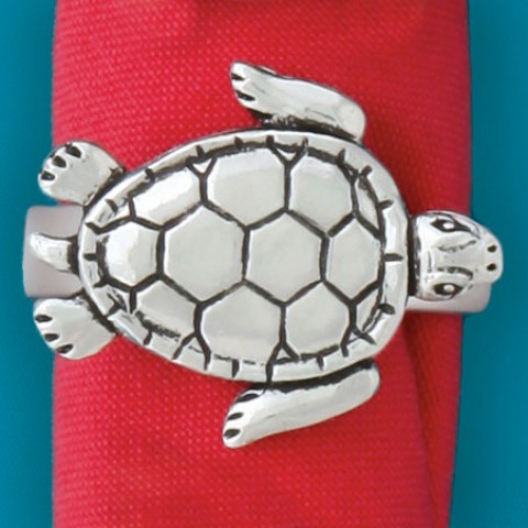 Turtle Napkin Ring Set