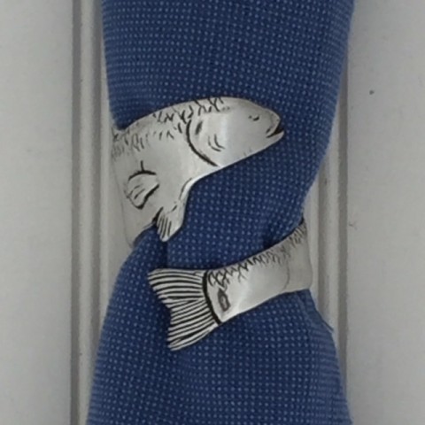 Fish Napkin Ring Set (4pc)