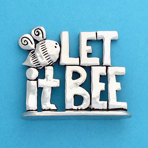 Let It Bee Tiny Plaque