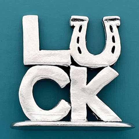 LUCK Good Fortune Tiny Plaque