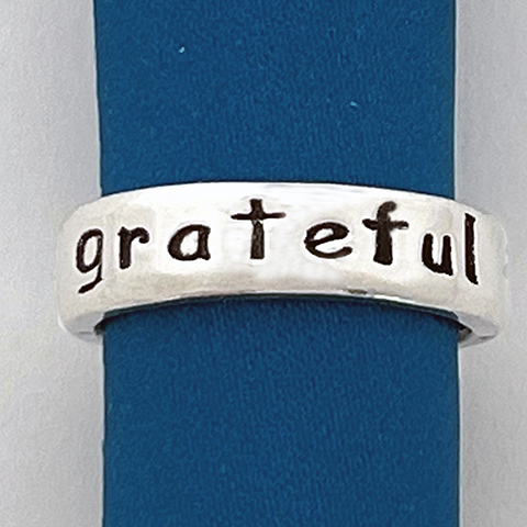 Grateful Word Ring