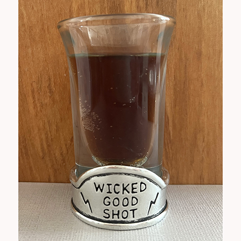 Wicked Good Shot Glass