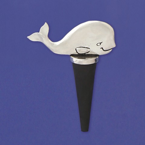 Whale Bottle Stopper