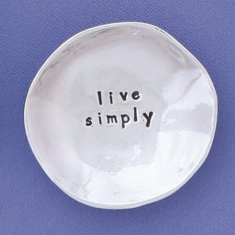 Live Simply Charm Bowl (Boxed)
