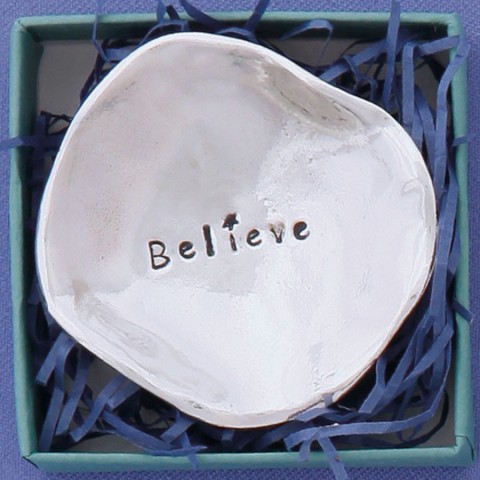 Believe Charm Bowl (Boxed)