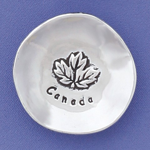 Maple Leaf/Canada Charm Bowl (Boxed)