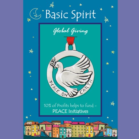 Peace Dove Global Peace Initiatives Global Giving Ornament