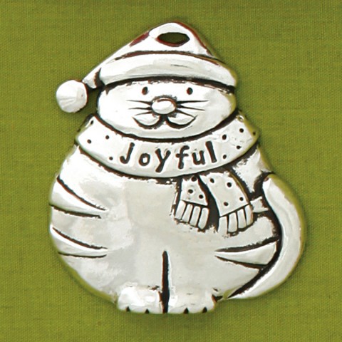 Cat Jolly Ornament