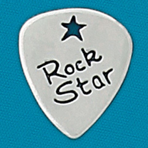 Rock Star Guitar Pick