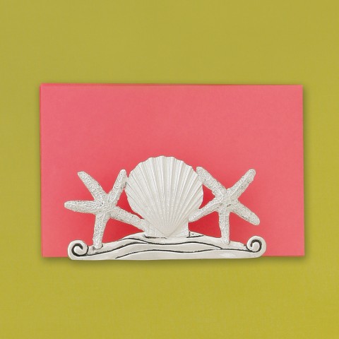 Shells Napkin / Envelope Holder