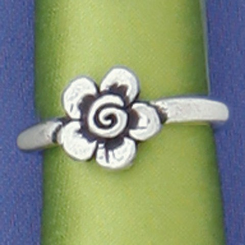 Flower Charm Ring