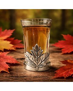 Maple Leaf Shot Glass