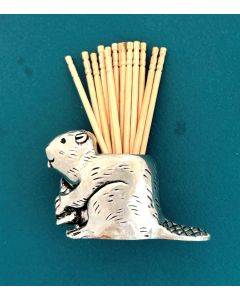 Beaver Toothpick Holder