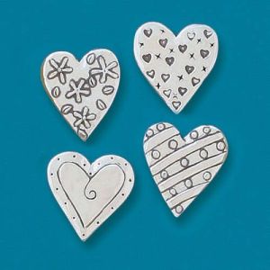 4 Hearts Med. Magnet Set (BOXED)