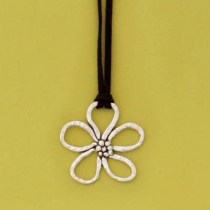 Daisy Suede Cord Necklace