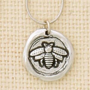 Bee Symbol Necklace